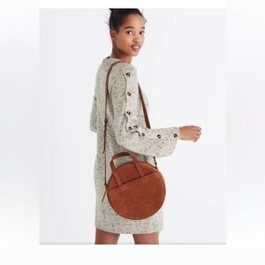 NWT Madewell Donegal Button-sleeve sweater dress. Women's large